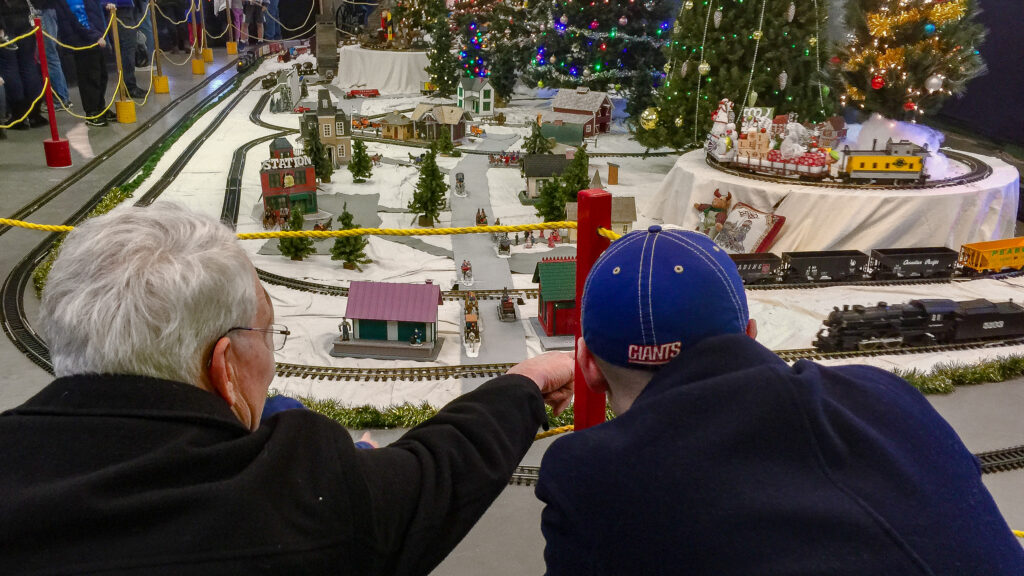 Jersey Shore Holiday Train Display & Christmas Spectacular in Wall, NJ every December.