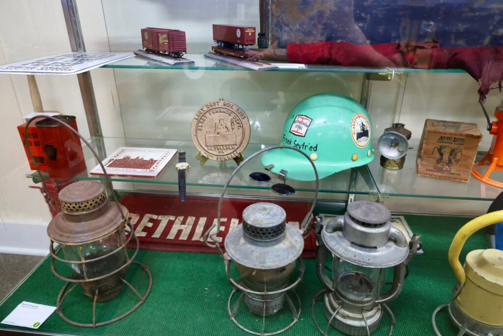 Bethlehem Steel memorabilia helps tell the story of how coal and steel built America. 